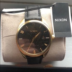 Gold Nixon Watch
